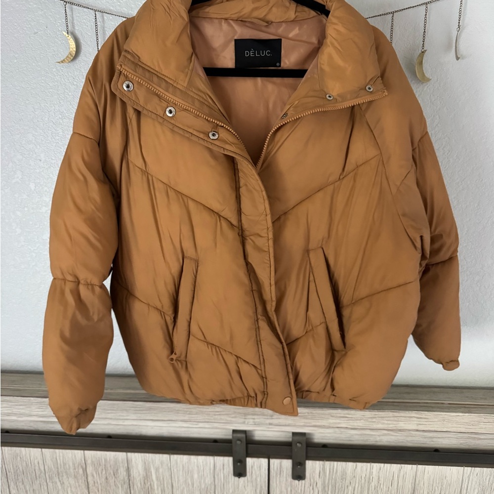 Deluc Women's Brown Puffer Jacket